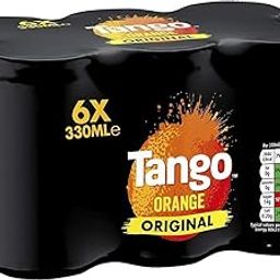 Tango's Orange Original, 330ml Cans, (Pack of 6)-picture-25