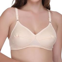 Women's C-108 Non Padded Regular Full Coverage Cotton Bra Pack of 1-21