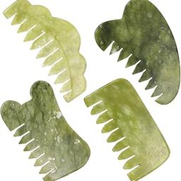 4pcs Cardboard Numbers Comb Facial Tool Full Body Massager Gua Sha Hair Comb Skin Care Tools Scalp Comb Gua Sha Tools-image-50
