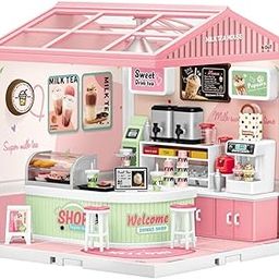 TIUDTOY LED Building Blocks for Adults,1:24 Toy Building Sets,Model Building Kits for Kids Ages 8-12-15,DIY Miniature Dollhouse Kits for Adults,Hobbies for Women,Men-image-51