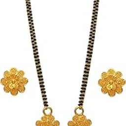 BFC 22K Black Gold Plated Mangalsutra Bead Chain for Women (24-Inches)-image-84