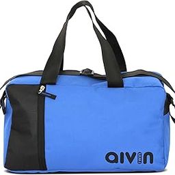 Square Unisex Bag (Blue-Black) | Small Travel Bag | Mens Gym Bag | Blue & Black Denim Travel Bag for Women-image-82