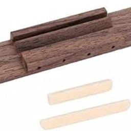 CALANDIS 6xRosewood Ukulele Bridge Set Bone and Nut Saddle Point for Ukulele Accessory | Ukuleles | Folk & World | String-picture-17