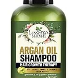 Luxura Sciences Argan Shampoo nourishing formula infused with argan oil sulfate free paraben free shampoo for dry damaged frizzy hair suitable for all hair types 300ml-38