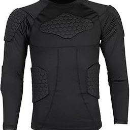 CALANDIS™ Mens Compression Shirts Cycling Tight Fitness T-shirt Long Sleeve XXXL-image-50