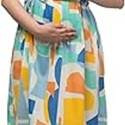Cotton Maternity Dresses for Women with Zip || Feeding Kurtis for Women || Feeding Dresses for Nursing || Stylish Maternity Wear On Beautiful Prints.-image-20