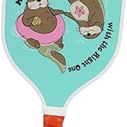 MERISHOPP® Kids Pickleball Paddle Easy Handling Small Small Grip Cute Pickleball Paddle Green|Sporting Goods | Tennis & Racquet Sports | Tennis | Racquets-image-2