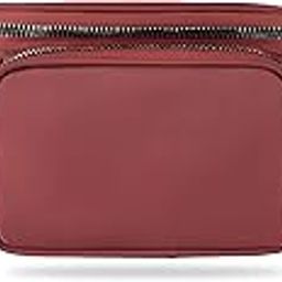 Premium Unisex Waist Bag for Men and Women - Stylish Fanny Pack, Hip Bag, Travel Money Belt (Maroon)-image-54