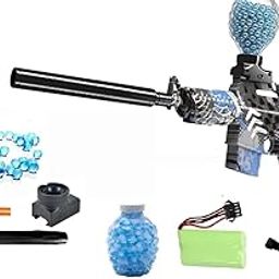 Pitinxa Fresh Gel Blaster Gun Automatic Gun for Kids-Adults Electric Operated Gun High Speed Including Gel Balls (A2)-image-63