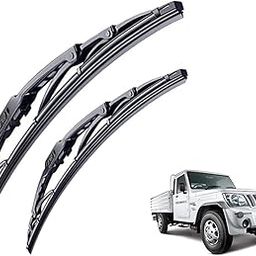 UNEESTORE METAL WINDSHIELD WIPER BLADE FOR BOLERO PICKUP PACK OF 2 (D=16"&P=16")-image-9