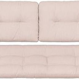 IRA Premium Soft Cushion for 2-Seater Bamboo Cane Rattan Sofa | Comfortable Support for Living Room, Garden, Patio | High-Density Foam Cushion | Suitable for Home, Hotel & Outdoor Use-picture-24