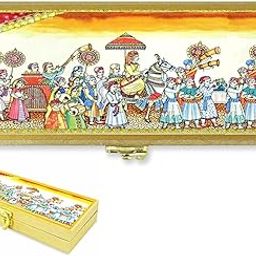HOME GENIE Indian Barat, Announcing tha arrival of the groom Cash Box | Gift Box | Shagun Box | Money Box | Jewelry Box | Shagun Money Box Envelope | Envelope Wedding/Engagement Gift Box-image-3