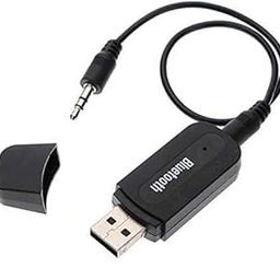 USB Bluetooth with Aux Cable Receiver Audio Wireless Adapter to Make Any Speaker to Wireless Stereo Mp3 Music Receiver 3.5mm Jack for TV Speaker CD for All Cars and Msic System-18