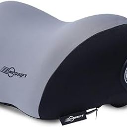 Neodrift ‘NeckFlow Pro’ - Neck Rest Cushion Orthopedic Velvet Memory Foam Pillow for Neck, Head, Shoulder Support - Pain Relief for Car, 1 Pc (Colour-Gray)-image-7