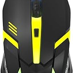 pTron Flick M12 Wired USB Mouse with 4 Buttons, 1600 DPI Optical Sensor, Precision Tracking, RGB Lights, 4 Adjustable DPI, Plug & Play Use, Ergonomic Design, for Windows OS (Black)-image-16