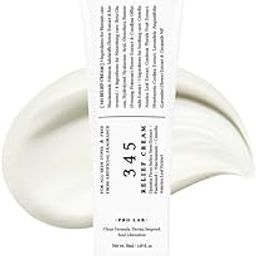 345 Relief cream Daily Face Moisturizer Blemish Care Soothing Recovery & Moisture has a Niacinamide, Korean Vegan Skin Care for All Skin Types 50ml-13