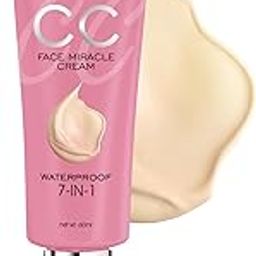Beauty Berry 7 in 1 Face Miracle CC Cream Foundation | Smooth & Lightweight, Blendable, Waterproof, Long Lasting with Dewy Finish | Anti-Aging Foundation for Face Makeup (Golden Beige)-image-69