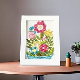 The Better Home Diamond Painting Kit | DIY Home Decor | 50x40cm Flowers Pot Painting Art Kit | Gift for Kids and Adults | Very Suitable for Home Leisure and Wall Decoration | 1 Pack-image-74