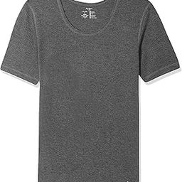 Striped Regular Full Sleeve Thermal Top for Men (Jon RHFS Vest_Black M)-picture-10