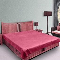 SHAVIN Polyester Mattress Protector Cover for Double Bed - Waterproof King Size Baby Mattress Protecting Sheet (72 X 78 Inch, Maroon)-image-29