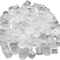 5xPlastic Tattoo Ink Cups Cap Free Standing Microblading Supply Tool S 100pcs-image-31