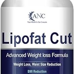 Lipofat Cut Advanced Weight Loss Formula Support Weight Loss, Veg Dietary Supplement, Weight Management, Garcinia Cambogia Extract 60 Capsules-Pack of 1-image-34