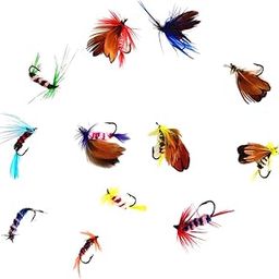 LOOM TREE® 12Pcs Fly Fishing Lures Kit Bluegill Assorted Sunfish Fly Fishing Flies Lure | Fishing | Baits, Lures & Flies | Crankbaits-image-24