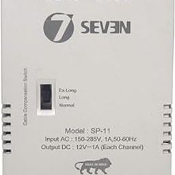 7SEVEN® CCTV Power Supply 4 Channel Camera 12v SMPS with Multi Port for Indoor or Outdoor Security Surveillance Cameras-10