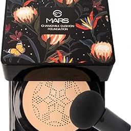 MARS Chamomile Cushion Full Foundation with Applicator | Dewy Finish & Easy to Blend Nourishing Foundation for Face Makeup (20g) (Shade-02),For All-image-86