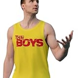 Express FASHIONINDONIUM Men's Black Sports Vest with The Boys Print | Sleeveless Gym Tank Top for Workout, Basketball, Training & Summer Wear-image-11
