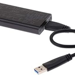 COMBR M.2 NGFF Enclosure USB3.0 External SSD Adapter Case Box 6Gbps Support SATA 1 2 3-24