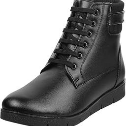Women Leather Ankle Boot-image-53