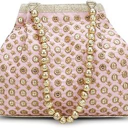 LONGING TO BUY Women's Embroidered Potli Bag-43