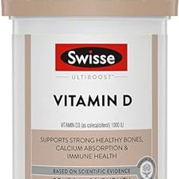 Swisse Vitamin D - 100% RDA of Vitamin D3 (Manufactured In Australia, Internationally Proven Formula) High Absorption Vitamin D3 For Healthy Bones, Immunity & Strong Muscles (90 Tablets)-6