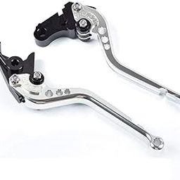 AOW Bikes Yamaha R15 V3 Non-ABS Only (NOT for V1 and V2) Adjustable Brake Clutch Lever (Silver)-1