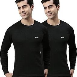 Pack of 2 Men's Round Neck Full Sleeves Premium Thermal Top-picture-12