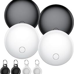 CASCHO Air Tracker Tag 4pcs（Matte Black） Matte Black-21