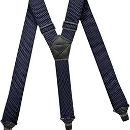 ™ Mens Suspender Heavy Duty Adjustable Y Type Elastic Straps Hidden Suspenders navy | Suspenders Braces | Mens Accessories-image-56