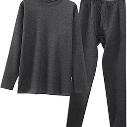 Mens Underwear Top and Bottom Set for Cold Weather XXL-image-35