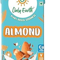 Only Earth Almond Drink | Unsweetened | Lactose-Free | Preservatives Free | Made with Natural Almond Paste | Source of Calcium | Contains Vitamin D,E,B1,B2 & B12 | Dairy Alternative | Cholesterol Free | Plant-Based Alternative | Barista Edition 1L-13