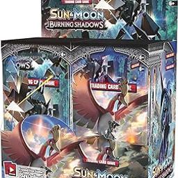 Pokemoon TCG 50-Card Bundle – 5 Packs of 10 Random Cards | Includes Rare, Holo, & Common Carrds | Collectible Trading Board Games (Burning Shadow 5 Pack 50 Cards)-14