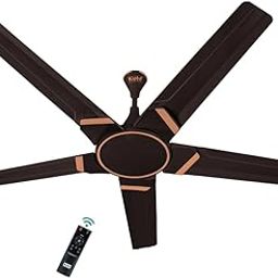 KUHL Brise Star E5 1320 Mm 65% Power Saving BLDC Ceiling Fan | BEE 5 Star Rated & ISI Marked | High Air Flow | 5 Year Warranty On Motor | Espresso | Free Installation, Brown-image-48