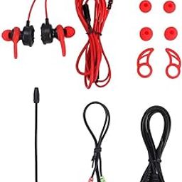 Stereo Earbud Headset with Microphone for Smartphone PC Computer Laptop-17