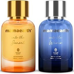 Mamaearth Into The Sunset & Into The Waves Eau De Parfum Combo 100Ml|Made Safe Approved | Premium & Long-Lasting Fragrance | Blend Of Exotic Ingredients, People, Liquid-image-61