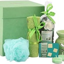 BodyHerbals Jasmine Soap Spa Gift Set for Women and Men| Bath and Body Care Kit with Spa Accessories | Gift Box Hamper For Couple| 7 Pcs| Luxury Gift for Birthdays, Anniversaries, Wedding and Special Celebrations| 100 % Vegan-32