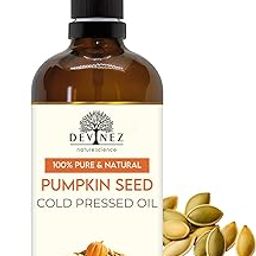 Devinez 100% Pure Pumpkin Seed Cold Pressed Oil (118ml with Lotion Pump) – Organic, Undiluted, Therapeutic Kaddu Oil for Hair, Skin, Eyelashes & Eyebrows, Boosts Hair Growth & Supports Heart Health-image-28