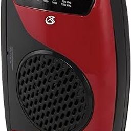 GPX Portable Cassette Player, 3.54 x 1.57 x 4.72 Inches, Requires 2 AA Batteries - Not Included, Red/Black (CAS337B)-24