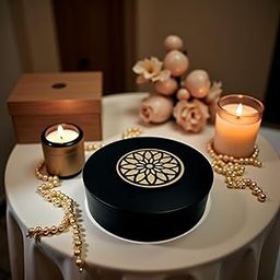 Espoir bloom Wooden Dry fruit box/Storage/decoration/jewellery/storage 16.5 X 16.5 X 5CM EB-RBOX24-image-45