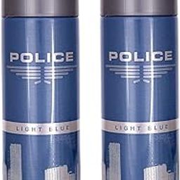 Police Light Blue Deodorant Spray 200ml (Pack of 2)-99