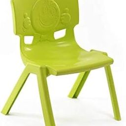 Nilkamal LivShine Intra Kid's Strong and Durable Kids Plastic School Study Chair (Green, Medium)-image-3
